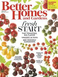 better homes gardens april 2016 magazine