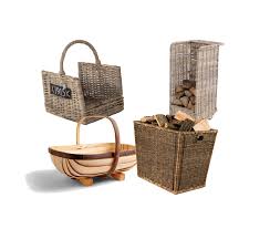 Log Baskets To Set Off Your Fireplace