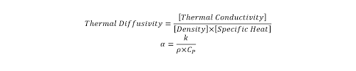 Thermal Conductivity Diffusivity