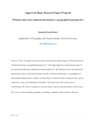 pdf approved major research paper proposal pdf approved major research paper proposal