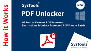 pdf unlocker tool to remove pword