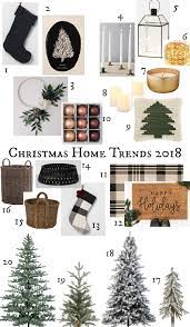top home decor christmas trends 2018