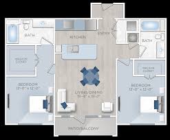 two bedroom apartments for in