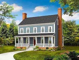 Plan 81263w Sweeping Raised Porches