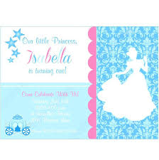 Princess Cinderella Invitations Girls Princess Birthday Party