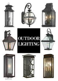 Outdoor Lighting Lantern Wall Sconces Perfect For A Front Entry To Your Backyard Par Exterior Light Fixtures Outdoor Light Fixtures Rustic Outdoor Lighting