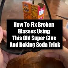 How To Fix Broken Glasses Using This