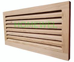 wood cold air return vents are