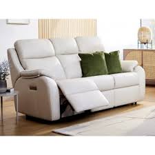 3 seater power recliner sofa with