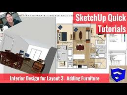 Sketchup Interior Design For Layout