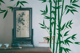 Decor Mural Asian Bamboo Decals
