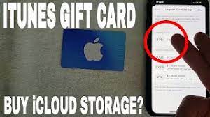 can you use itunes gift card to