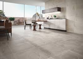 cemento light grey porcelain floor and