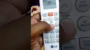 lg dual inverter ac remote manual in