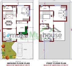 Buy 54x30 House Plan 54 By 30 Front