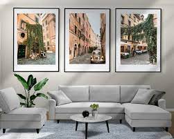 Rome Wall Art Italy Set Of 3 Posters