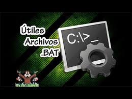 abrir o ejecutar un archivo bat