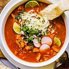 red pozole with en recipe so