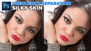 frequency separation silky smooth skin