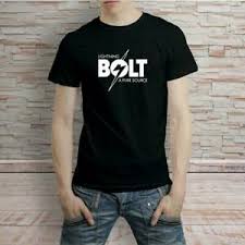 Details About New Lightning Bolt Black And White T Shirt Mens Tee Usa Size S To 3xl Ha1