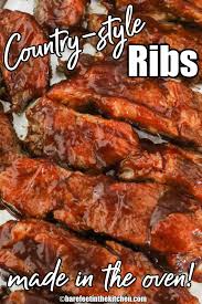 cook country style ribs in the oven