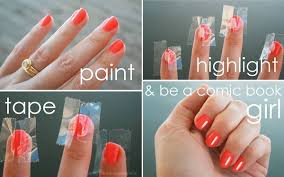 how to make highlights to your nails