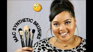 new mac synthetic brushes review
