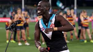He formerly played for the sydney swans. Afl Port Adelaide S Aliir Aliir The Latest Afl Star To Be Subjected To Abhorrent Racist Attack Online