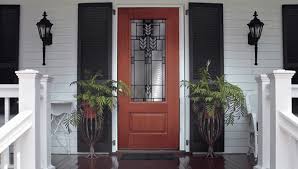 can fiberglass front doors be painted