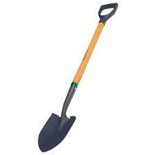 Lady gardener shovel