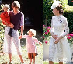 Kate Middleton Pulls a Diana - Kate Middleton Wears See Through White Skirt