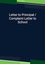letter to prinl complaint letter