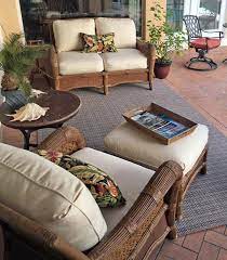 Sunbrella Dupione Pearl Cushions Deck