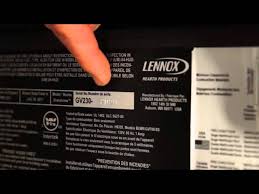 lennox hearth parts finding the serial