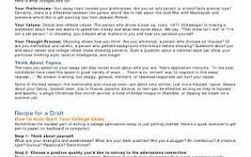 Writing College Admissions Essays  UC Personal Statements       