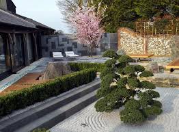 Contemporary Japanese Garden In London