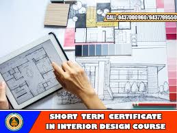 short term interior design course