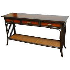 Palecek Bamboo Two Tier Console Table