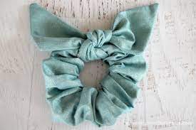 how to make a scrunchie bow