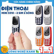 Điện thoại mini siêu nhỏ BM10 3310 mini 2 Sim 2 Sóng hỗ trợ bluetooth ,mp3,