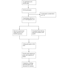 Flow Chart Of The Selection Process And Qualitative