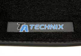 ta technix floor mats set with logo