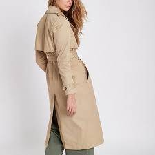 Also set sale alerts and shop exclusive offers only on shopstyle. Camel Double Collar Long Trench Coat From River Island On 21 Buttons