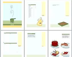 Cookbook Template Author Free Layouts Recipe For Pages Jamesgriffin Co
