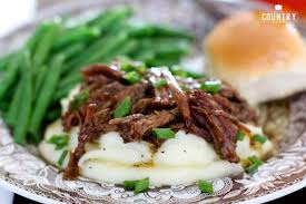 Place cut vegetables in to crock pot. Crock Pot Mississippi Pot Roast Video The Country Cook