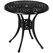 Round Outdoor Dining Table