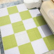 interlocking rubber floor tiles with