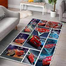 disney cars series living room area rug