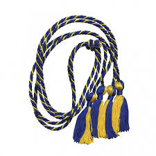 intertwined honor cord graduation cord