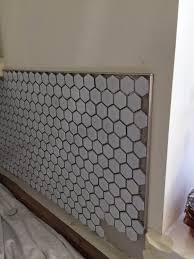 Hexagonal Mosaic Tile Edging Help
